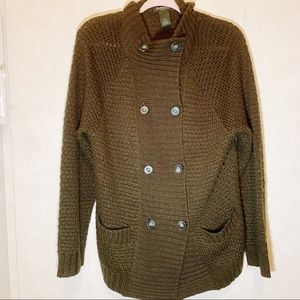 Eddie Bauer Sweater Cardigan SIZE XL
